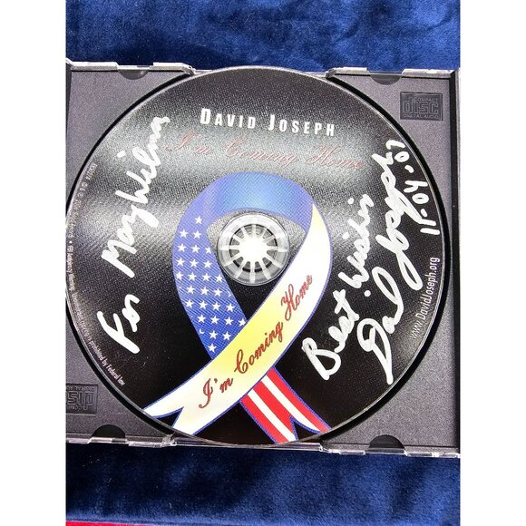 David Joseph I'm Coming Home Autographed CD - Picture 6 of 6